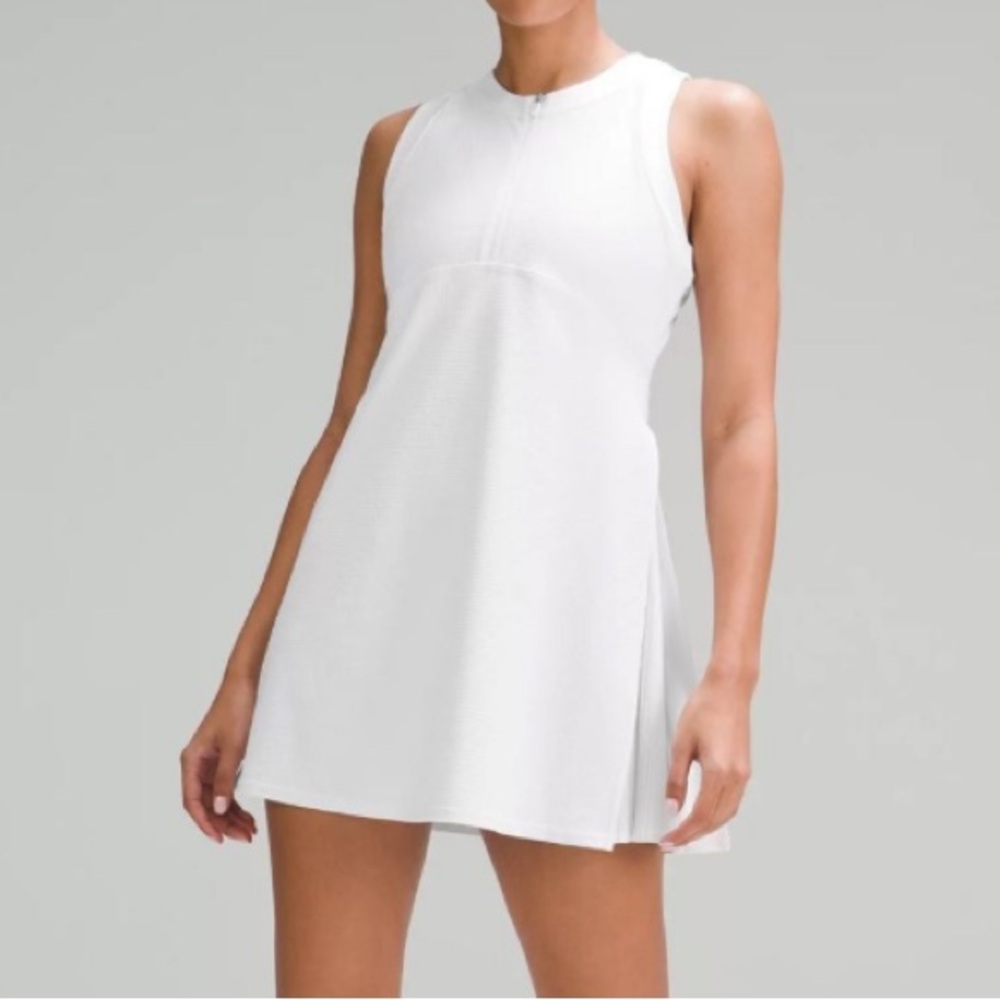 Lululemon Grid-Texture Sleeveless Tennis Dress